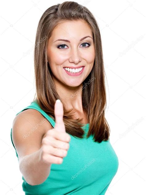 Woman Showing A Thumbs Up Royalty Free Stock Photos Affiliate