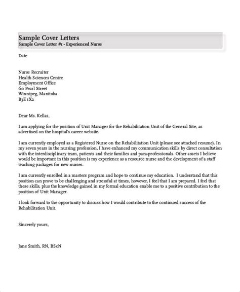 More images for cna cover letter for hospital with no experience » Nursing Cover Letter Example - 11+ Free Word, PDF ...
