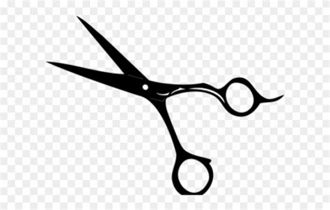 Cut one section, then add a bit more hair, and use your first cut as a guide, so everything comes out even. Shears clipart hair styling, Shears hair styling ...