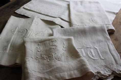 Antique Linen Huckaback And Cotton Huck Cloth Towels Whitework