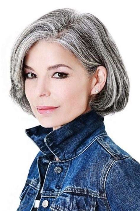 20 Hairstyles For Thin Grey Hair Fashion Style