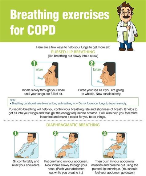 In some cases you can use cessation instead a noun phrase breathing space. Breathing exercises for COPD Find information on Asthma ...
