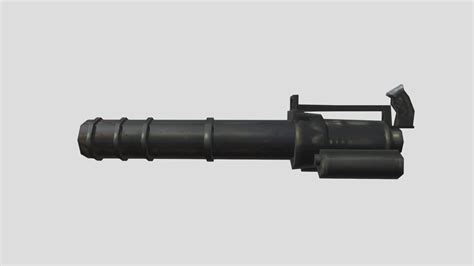 Dead Frontier Rifle Caliber Gau 19 Minigun Download Free 3d Model By