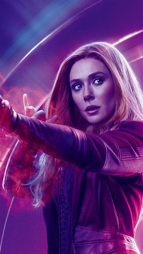 Elizabeth Olsen In Avengers Infinity War Hd Mobile Wallpaper Avengers