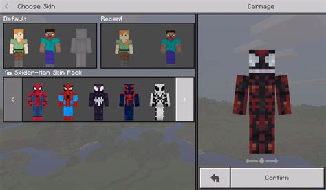 Spider Man Skin Pack Minecraft Skins Mcbedrock Forum