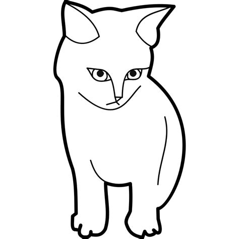 Free Free 269 Outline Cat Face Svg Free SVG PNG EPS DXF File