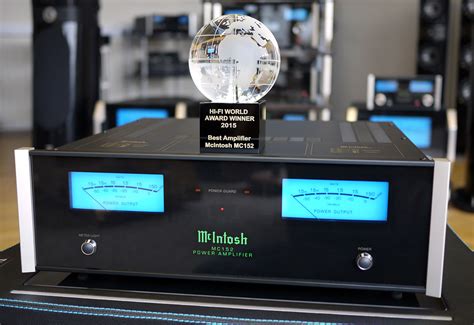 Mcintosh Mc152 Named Best Amplifier 2015 By Hi Fi World