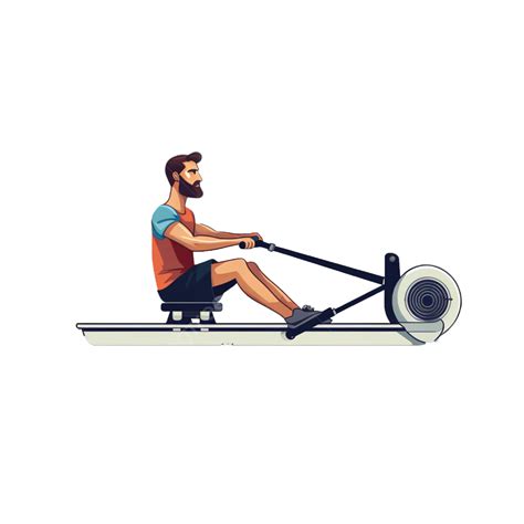 Rowing Machine Gym Rowing Png Transparent Image And Clipart For Free