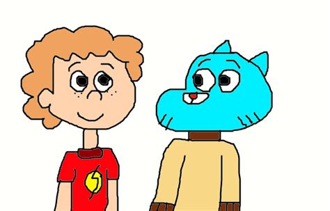 Andrew Meeting Gumball Watterson By Mjegameandcomicfan89 On Deviantart