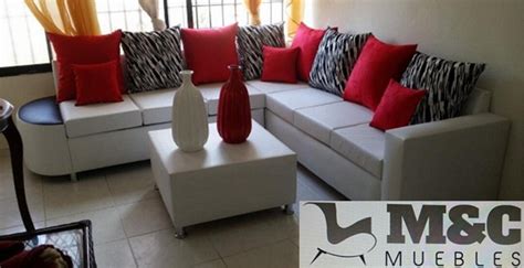 Ruang tamu furniture kain modern l berbentuk pojok sectional sofa. Juegos De Sala Modernos Desde 380 - U$S 380,00 en Mercado ...