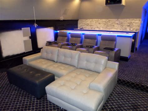 25 Basement Remodeling Ideas And Inspiration Basement Theater Seating Ideas