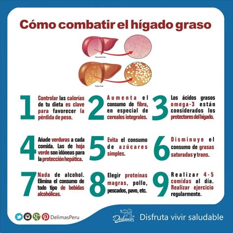 Dieta Para Combatir El Hígado Graso Alimentación Saludable Delimás