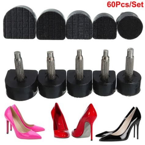 60x5 Sizes Ladies High Heel Shoe Repair Tips Taps Pins Dowel Lifts