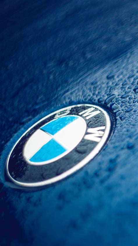 Download Wallpaper 938x1668 Bmw Logo Drops Iphone 876s6 For