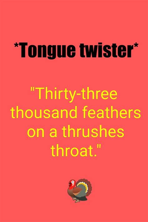 Tongue Twisters In 2021 Tongue Twisters Learn English Tonguetwisters