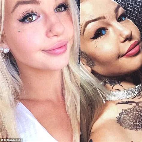 Amber Luke Says Willpower Stopped Her Going Blind After Eye Tattoos