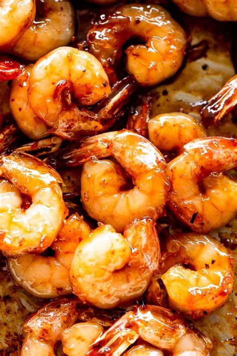 These Honey Garlic Shrimp Are Glazed In The Most Delicious Sauce