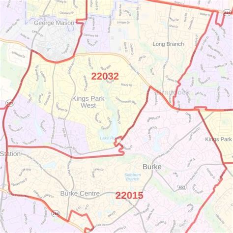 Mclean Va Zip Code Map Us States Map