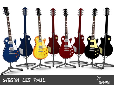 The Sims Resource Gibson Les Paul