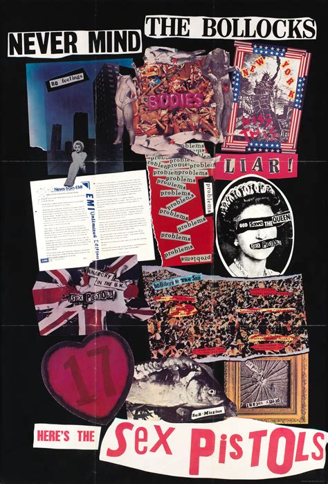 Bonhams The Sex Pistols A Promotional Poster For The Album Never