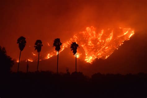 Massive Fire Burns Los Angeles Blurred Culture