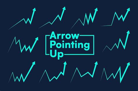 Premium Vector Trend Indicating Vector Arrow Objects Pointing Upwards