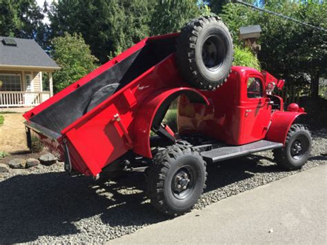 Dodge Power Wagon 1949 Red For Sale 83913326 1949 112 Ton 4x4 Dodge