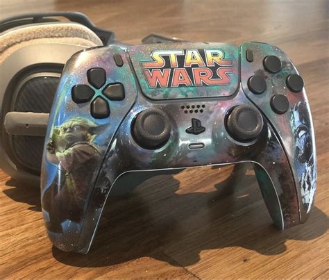 Playstation 5 Custom Painted Star Wars Controller Ps4 Controller Custom