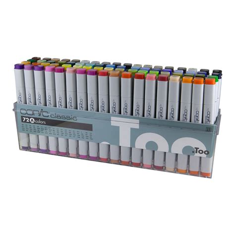 Copic Classic Marker 72 Set Basic A Markers N Pens