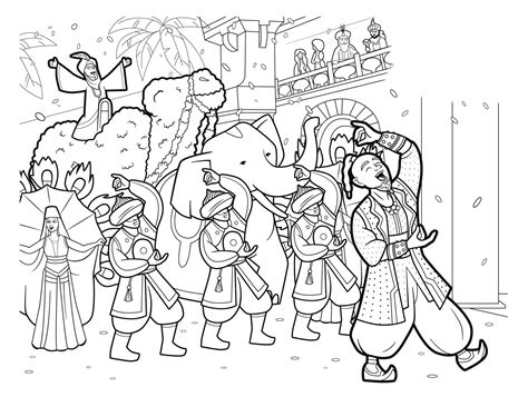 Aladdin movie 2019 big coloring pages - YouLoveIt.com