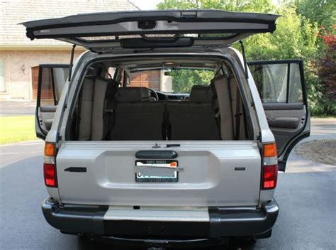 It is literally driving vertically to the the top, wow! Sell used 1997 sand colored Toyota Land Cruiser ...