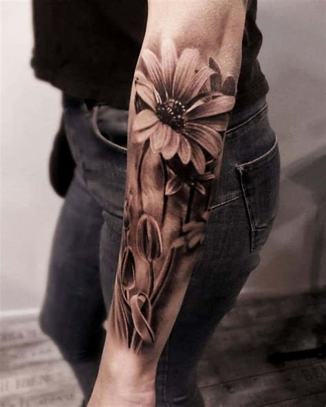 Cool Flower Tattoo Sleeve Ideas Inspiration Guide