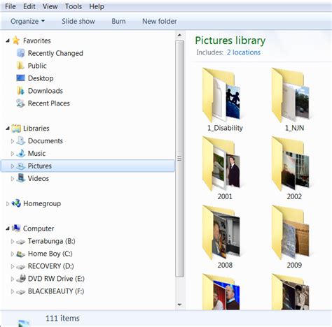 Things To Like In Windows 7 Libraries Njn Network
