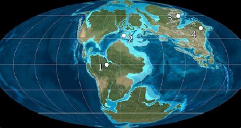 Ancient Ocean Linked To Supercontinents Breakup Plate Tectonics