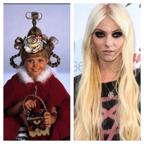 Taylor Momsen Grinch Then And Now