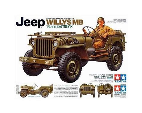 Tamiya 135 Jeep Willys Mb 14 Ton Truck Tam35219 Toys And Hobbies
