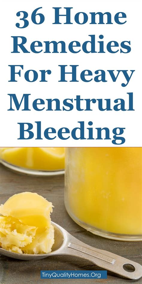 36 Home Remedies For Heavy Menstrual Bleeding Menorrhagia