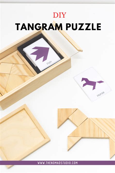 How To Build A Wooden Tangram Puzzle Set The Nomad Studio