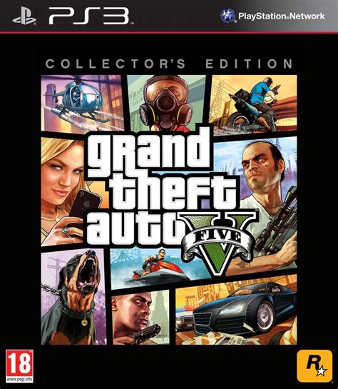 grand theft auto v gta 5 collector s edition ps3 games