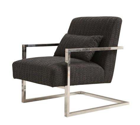 A perfectly placed accent chair can tell the story of the room. Charcoal Fabric Accent Chair AR461 | Accent Seating