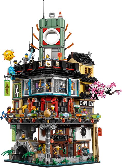 Lego Ninjago City Set 70620 Revealed Nearly 5000 Pieces