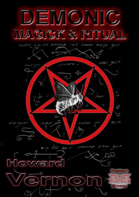 Demonic Magick Ritual By Howard Vernon Etsy Magick Occult Books