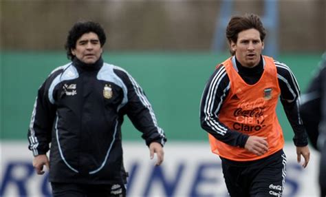 Diego Maradona And Lionel Messi Is Their Comparison A
