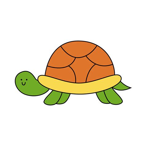 Cute Cartoon Turtle Png File With Transparent Background 13713875 Png