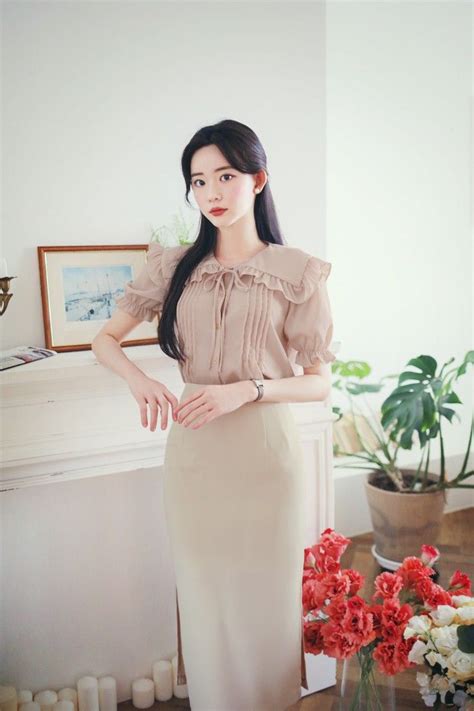 Pin Oleh Unemon Gallery Di Ulzzang Girls Models Actress Set Pakaian Mode Wanita Wanita