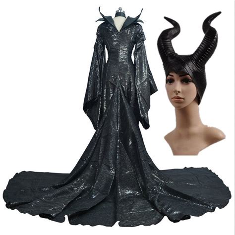 Maleficent Angelina Jolie Dress Costume Includes Costume And Headpiece