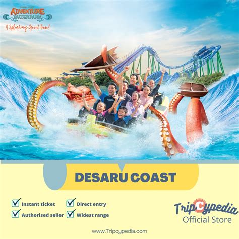TICKET READY NOW PROMO 2023 Desaru Coast Adventure Waterpark Ticket