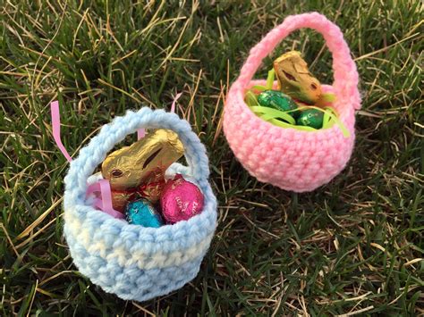 Crochet Mini Easter Baskets Modern Knits