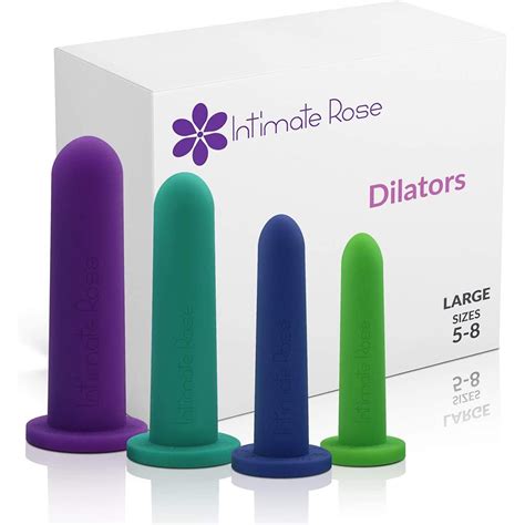 Intimate Rose Silicone Vaginal Dilators Large Pack Size