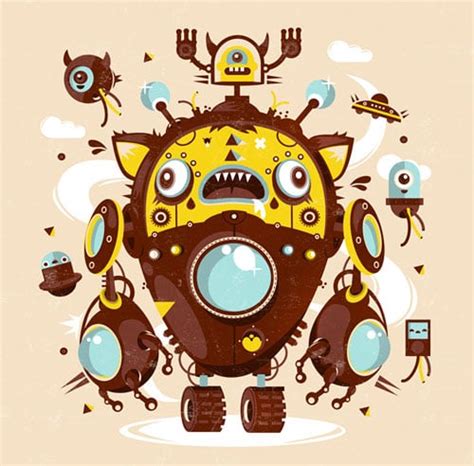 Amazing Vector Art Character Designs By Mercedes Crespo